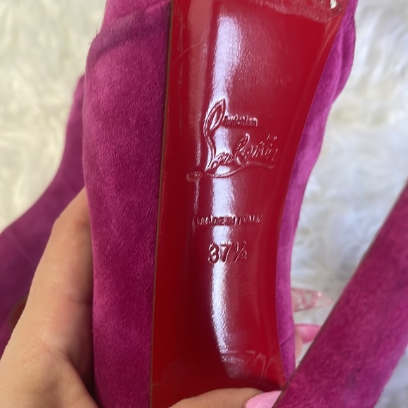 Christian Louboutin Suede Heels - Picture 15 of 15